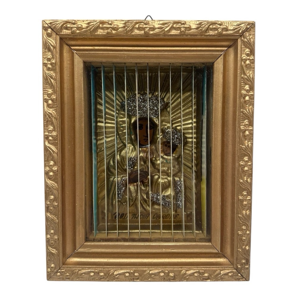 Vintage‎ Mary Trisceneorama Three Way Picture Lamellar Linticular 8" x 6.5"